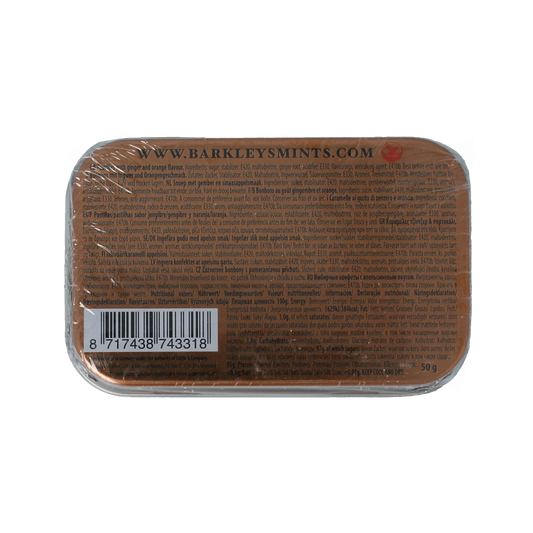 Barkleys Mints ginger & orange 50.00 Gram