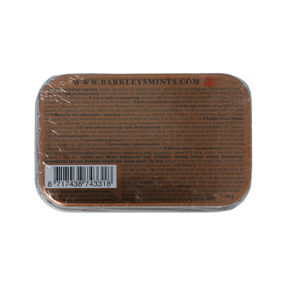 Barkleys Mints ginger & orange 50.00 Gram