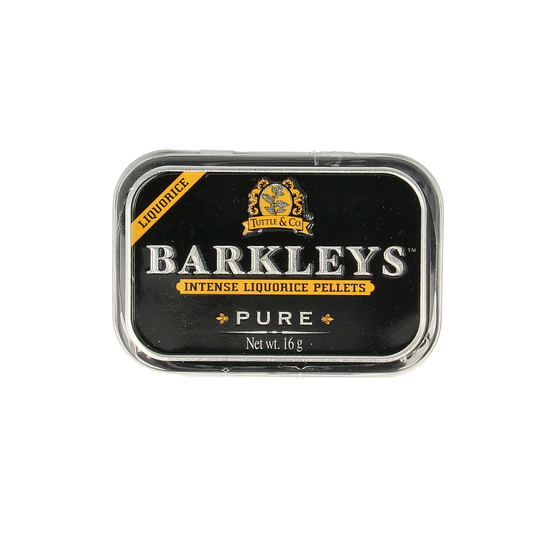 Barkleys Liquorice pellets pure 16 Gram