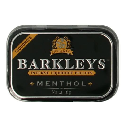 Barkleys Liquorice pellets menthol 16 Gram