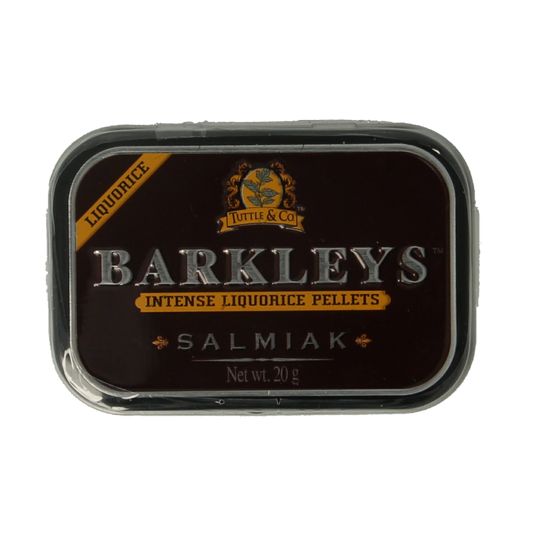 Barkleys Liquorice pellets salmiak 20 Gram