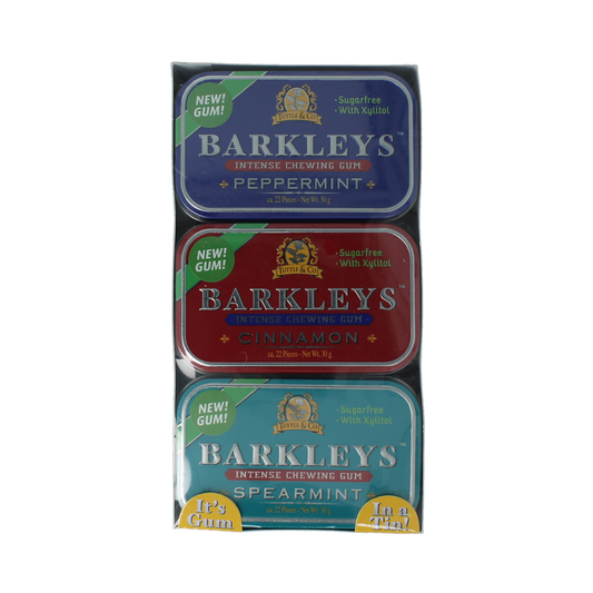 Barkleys Chewing gum assorti 9x30 gram 1.00 Stuks