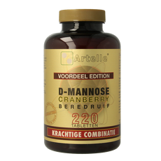 Artelle D-Mannose cranberry berendruif 220 Tabletten