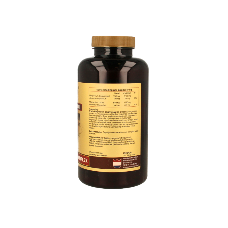 Artelle Magnesium bisglycinaat & citraat 250 Tabletten