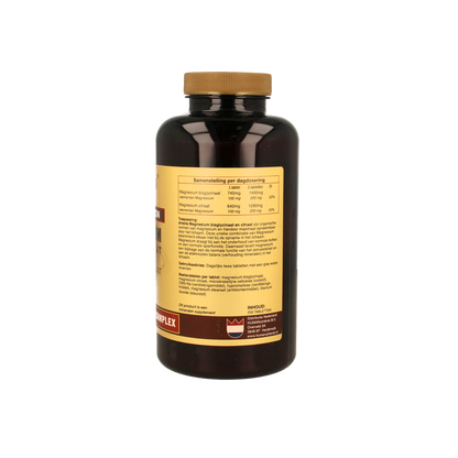 Artelle Magnesium bisglycinaat & citraat 250.00 Tabletten