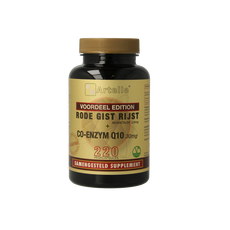 Artelle Rode gist rijst 100mg Q10 30mg 220.00 Vegetarische capsules