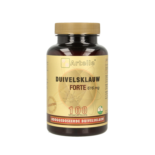 Artelle Duivelsklauw forte 616mg 100.00 Vegetarische capsules