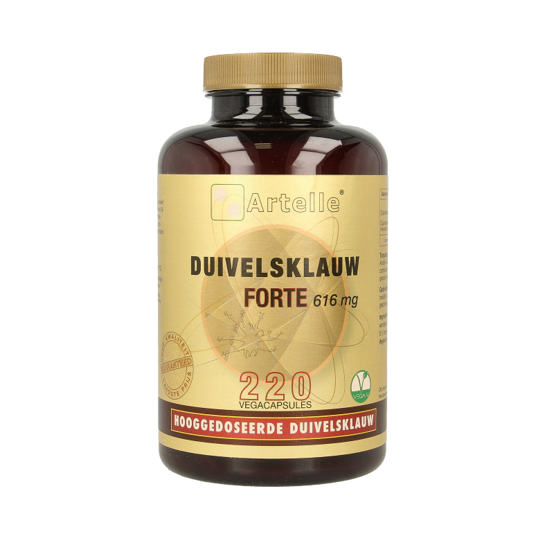 Artelle Duivelsklauw forte 616mg 220 Vegetarische capsules