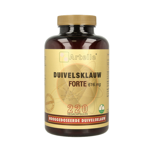 Artelle Duivelsklauw forte 616mg 220 Vegetarische capsules