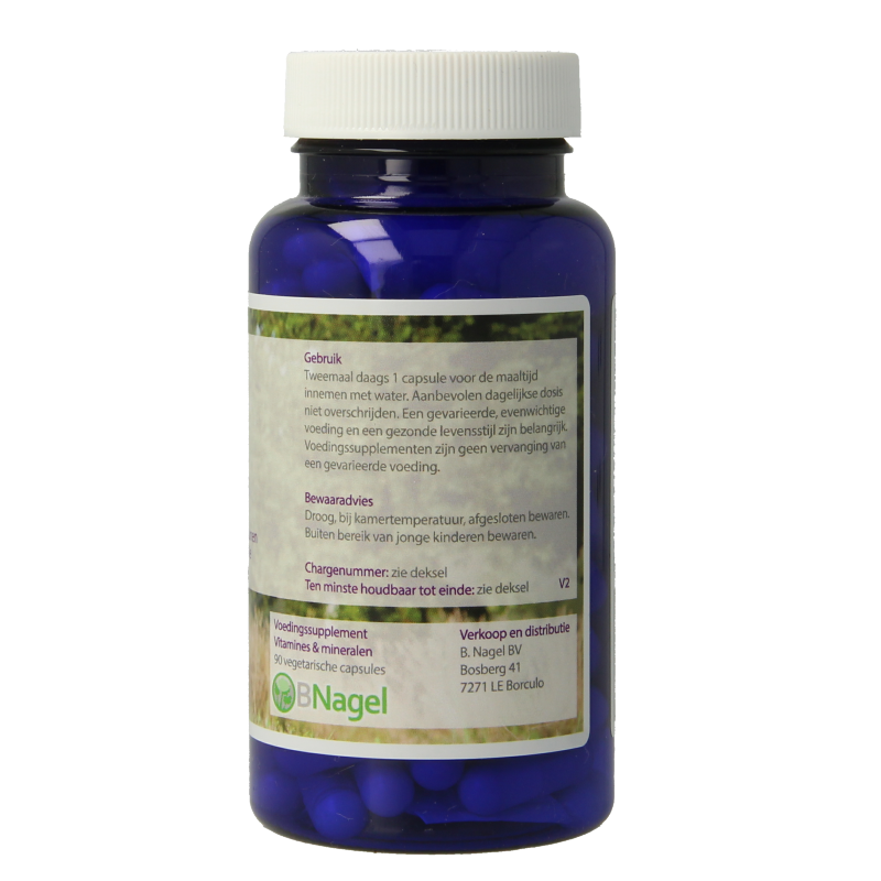 Nagel Cal:Mag Calcium Magnesium 2:1met vitamine D3 90 Vegetarische capsules