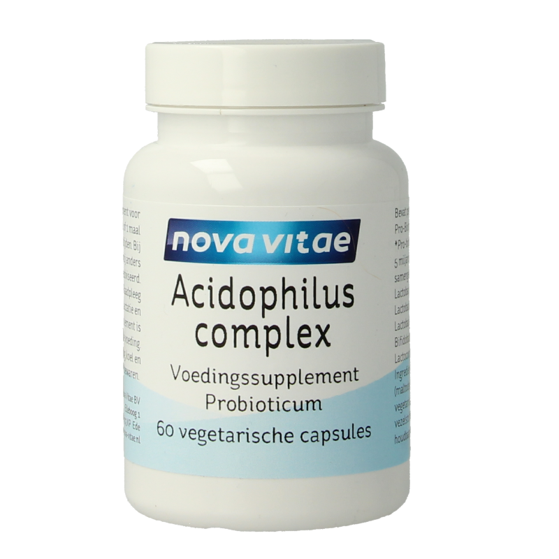 Nova Vitae Acidophilus complex 60 Vegetarische capsules