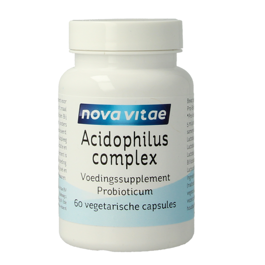 Nova Vitae Acidophilus complex 60 Vegetarische capsules