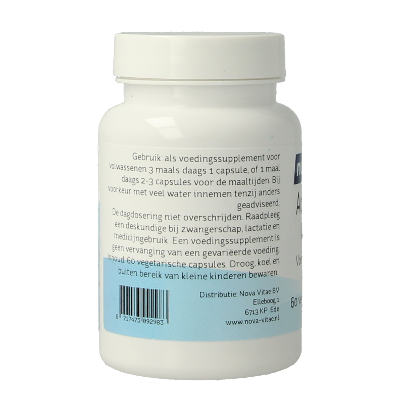 Nova Vitae Acidophilus complex 60 Vegetarische capsules