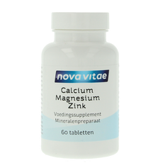 Nova Vitae Calcium magnesium zink 60 Tabletten