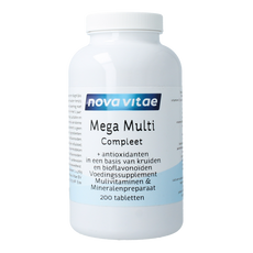 Nova Vitae Mega multi compleet 200.00 Tabletten