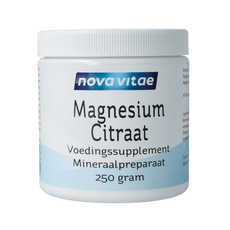 Nova Vitae Magnesium citraat poeder 250 Gram