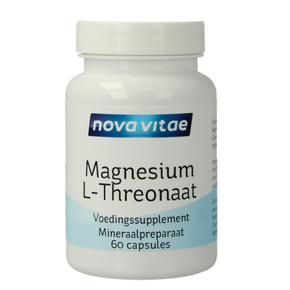 Nova Vitae Magnesium L-threonaat 60.00 Capsules