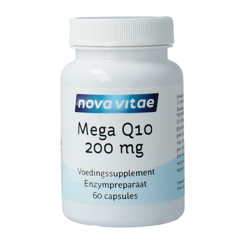 Nova Vitae Mega Q10 200 mg 60 Capsules