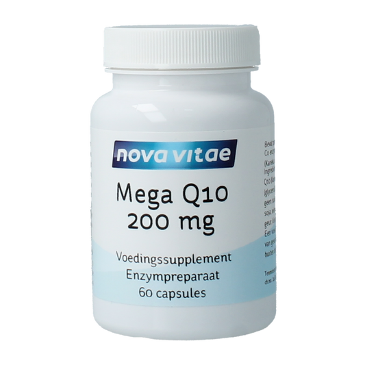 Nova Vitae Mega Q10 200 mg 60.00 Capsules