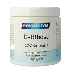 Nova Vitae D Ribose 100% puur 250.00 Gram