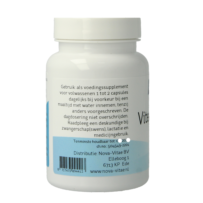 Nova Vitae Vitex agnus castus (hele bes) 100 Vegetarische capsules