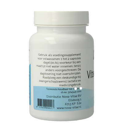 Nova Vitae Vitex agnus castus (hele bes) 100.00 Vegetarische capsules