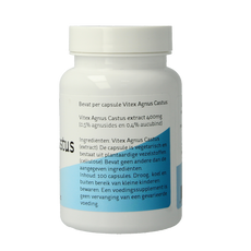 Nova Vitae Vitex agnus castus (hele bes) 100 Vegetarische capsules