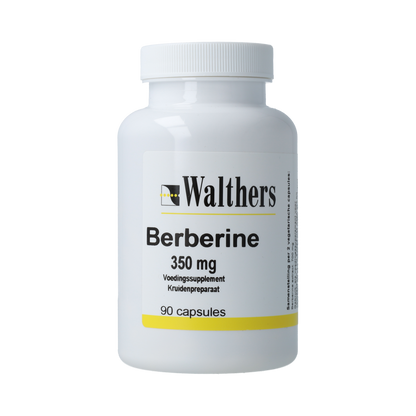 Walthers Berberine extract 350mg 90.00 Vegetarische capsules