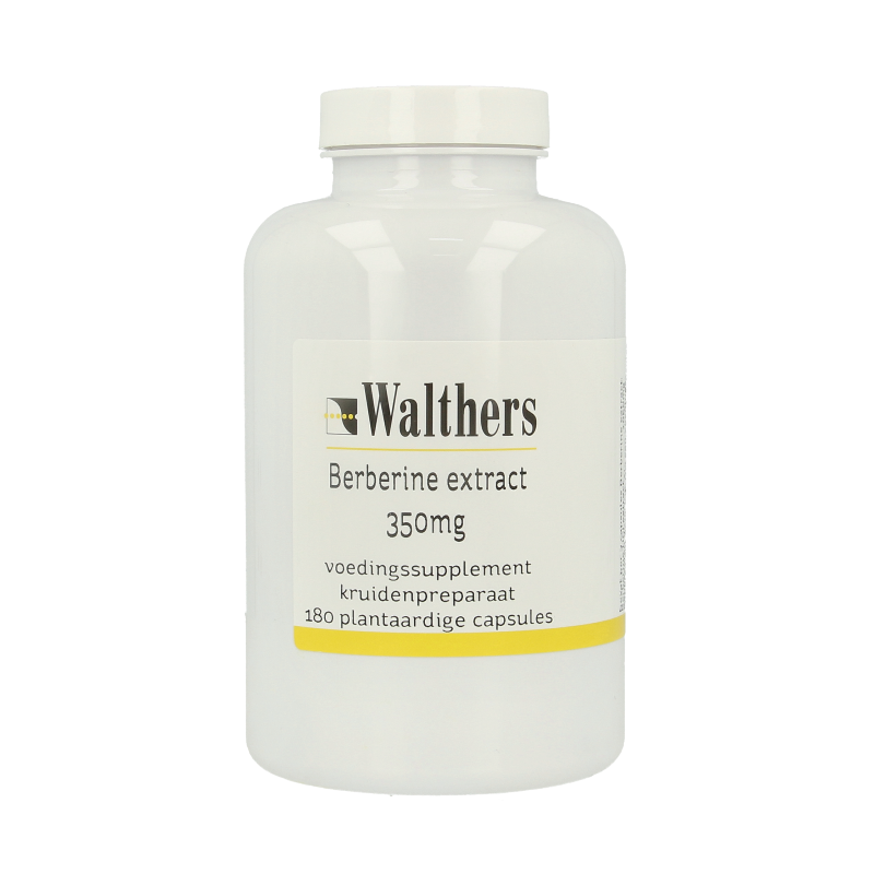 Walthers Berberine extract 350mg 180 Vegetarische capsules
