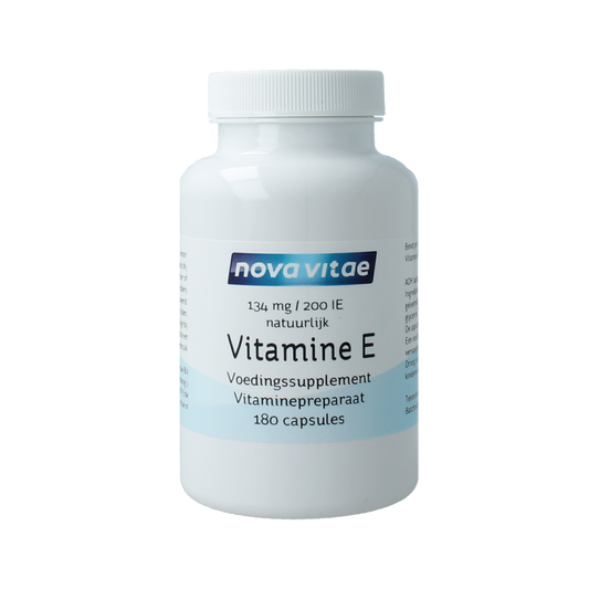 Nova Vitae Vitamine E 200IU 180 Capsules