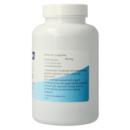 Nova Vitae Knoflook 270mg 450.00 Capsules