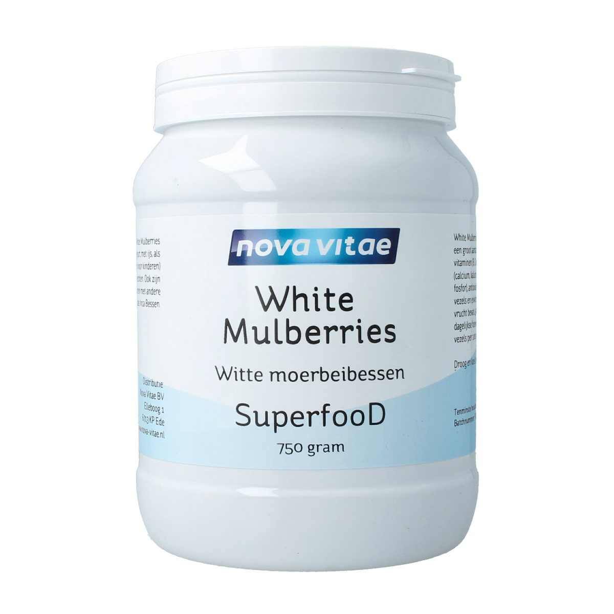 Nova Vitae Mulberry bessen (moerbeien) 750.00 Gram