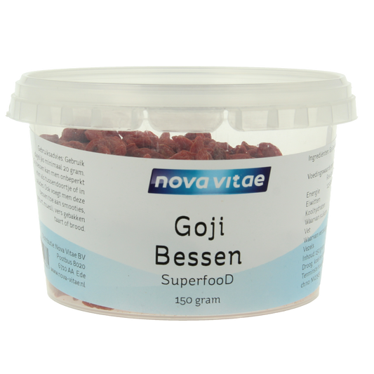 Nova Vitae Goji bessen 150 Gram