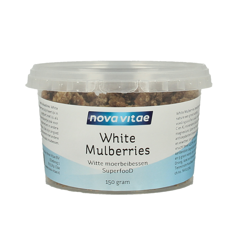 Nova Vitae Mulberry bessen (moerbeien) 150 Gram