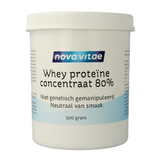 Nova Vitae Whey proteine concentraat 80% 500.00 Gram