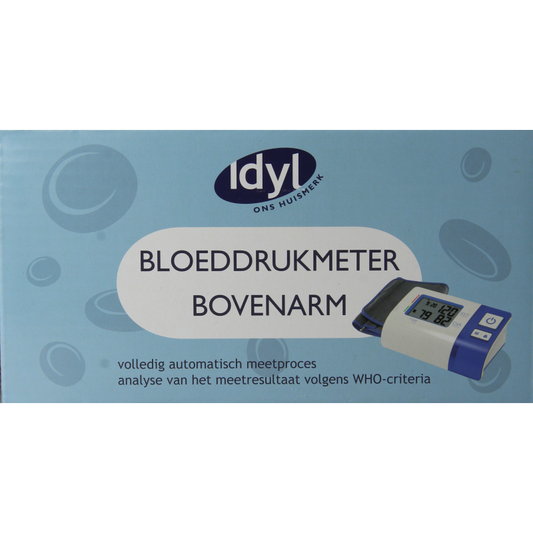 Idyl Bloeddrukmeter bovenarm/Tensiometre au bras 1 Stuks