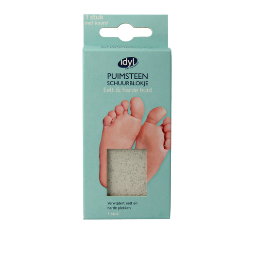 Idyl Schuurblokje puimsteen eelt & ruwe huid 1 Stuks