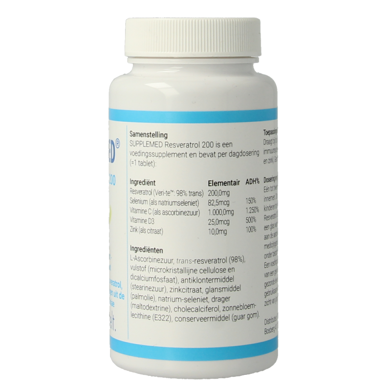 Supplemed Resveratrol 200 60 Tabletten