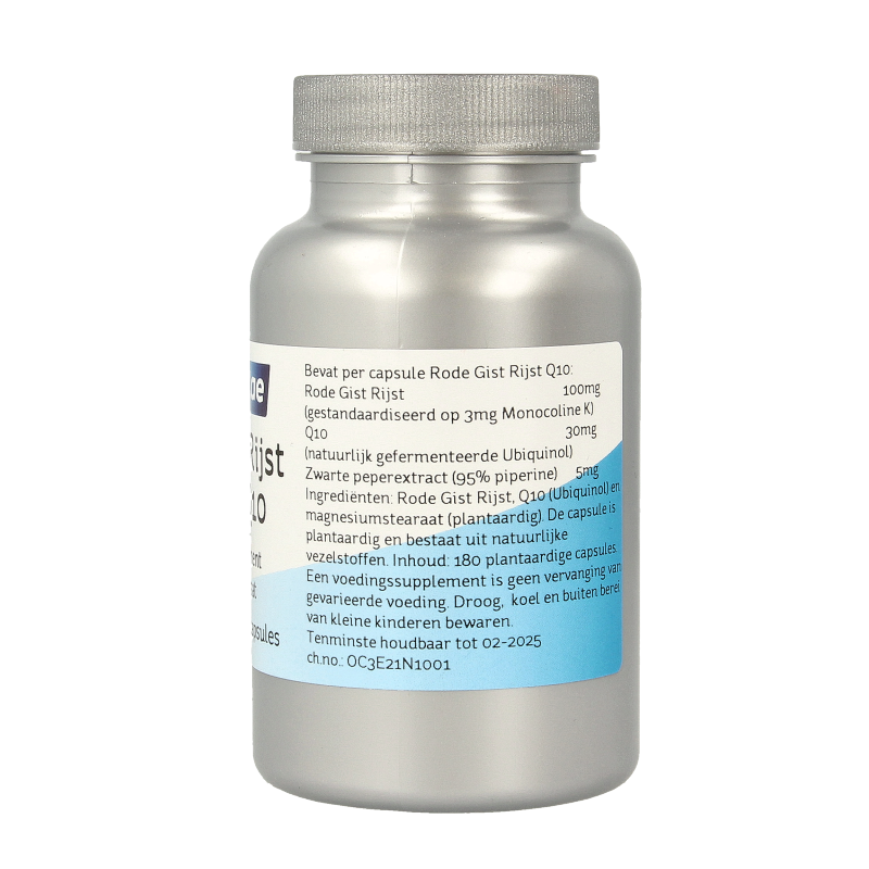 Nova Vitae Rode gist rijst + 30mg Q10 180 Vegetarische capsules