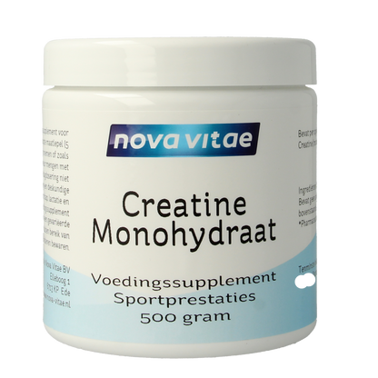 Nova Vitae Creatine monohydraat 500.00 Gram
