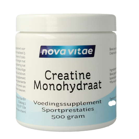 Nova Vitae Creatine monohydraat 500 Gram