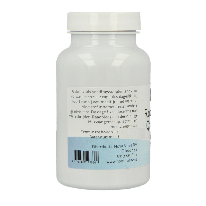 Nova Vitae Rode gist rijst + Q10 + knoflook 180 Vegetarische capsules