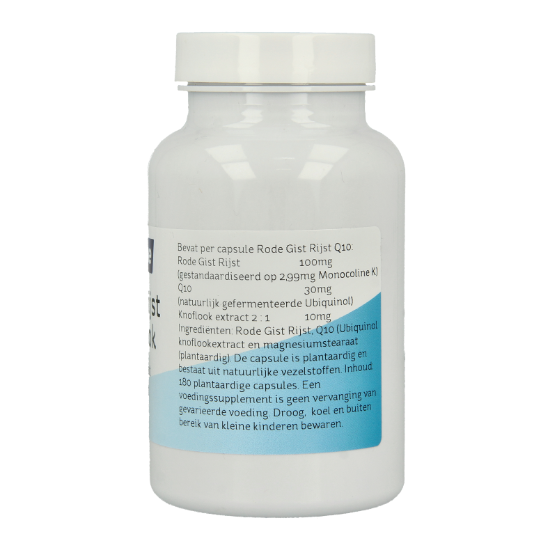 Nova Vitae Rode gist rijst + Q10 + knoflook 180 Vegetarische capsules