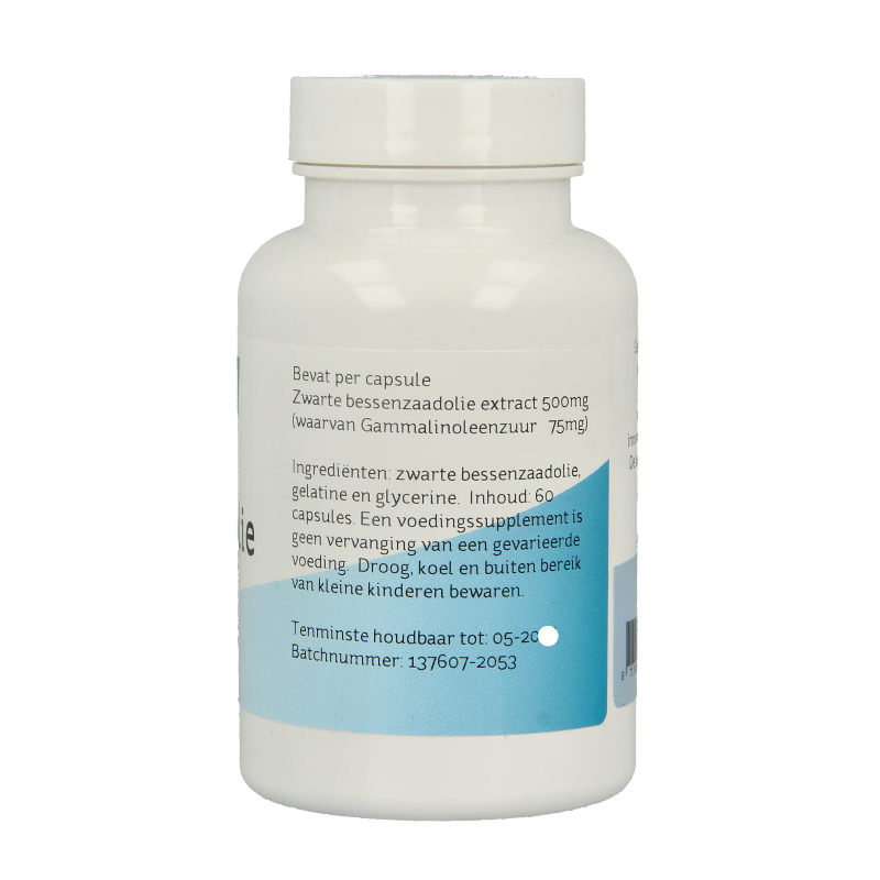 Nova Vitae Zwarte bessenzaad olie 60 Capsules