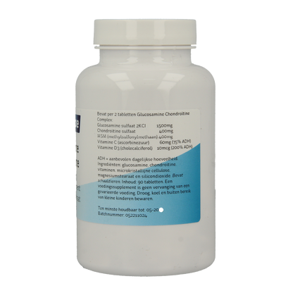 Nova Vitae Glucosamine chondroitine complex met MSM 90.00 Tabletten