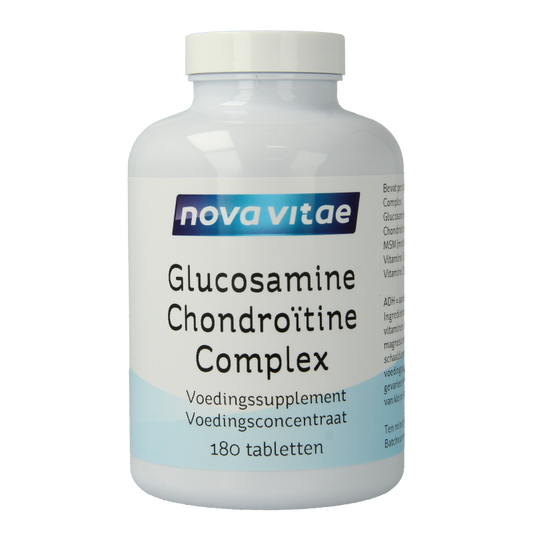 Nova Vitae Glucosamine chondroitine complex met MSM 180 Tabletten