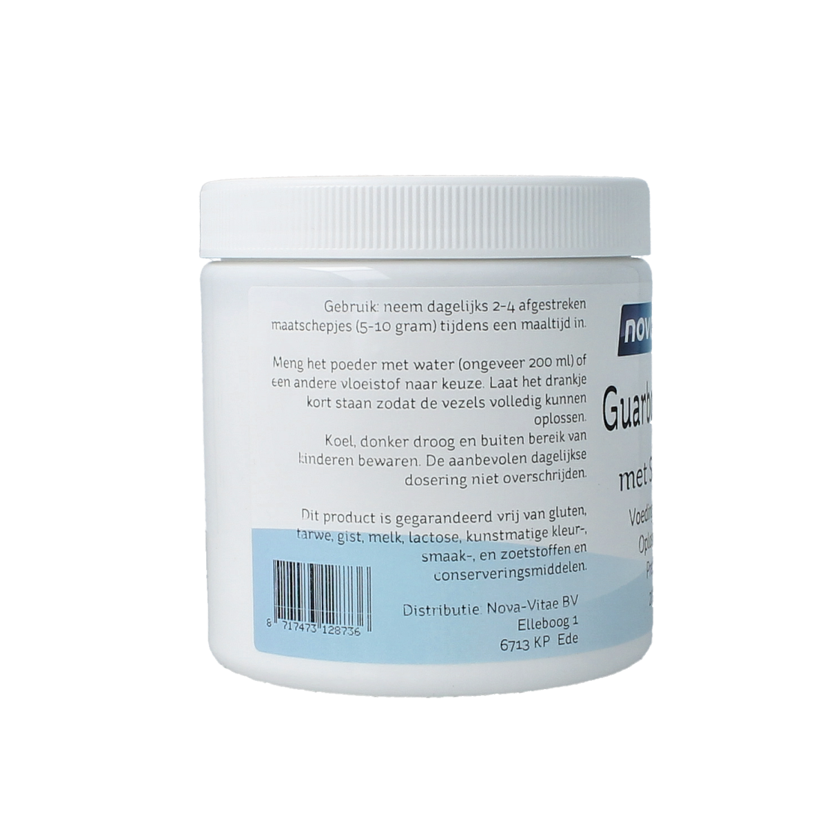 Nova Vitae Guarboonvezels sunfiber AG 200.00 Gram