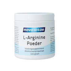 Nova Vitae L-Arginine poeder 100.00 Gram