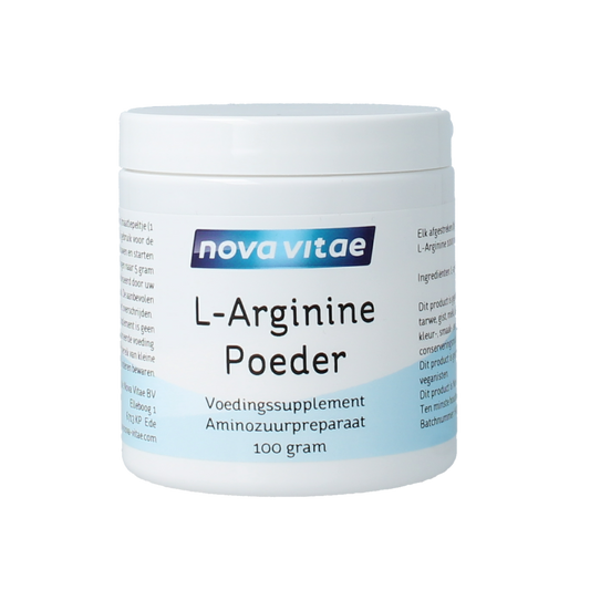 Nova Vitae L-Arginine poeder 100.00 Gram