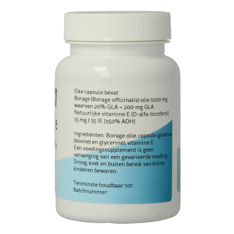 Nova Vitae Borage olie 1000mg GLA 20% 60 Capsules